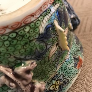 Een Chinese famille verte libation cup, Kangxi — foto 19