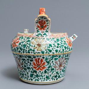 Een Chinese famille verte lijmpot voor de Vietnamese markt, Kangxi — foto 3