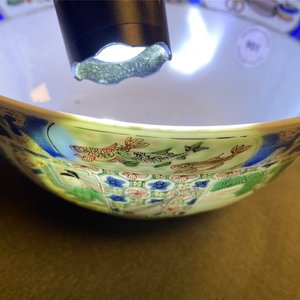 Een Chinese famille verte 'Romance of the Western Chamber' kom, Kangxi — foto 16