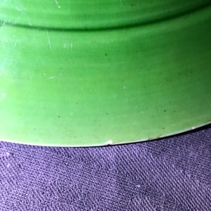 Een Chinese famille verte schotel en een monochroom groen bord, Kangxi — foto 16