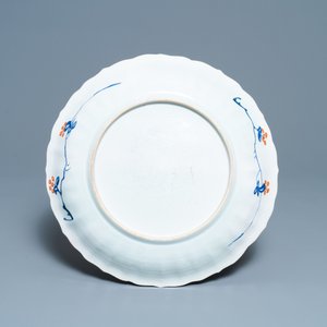Een Chinese famille verte schotel met het wapen van Leuven, Kangxi/Yongzheng — foto 2