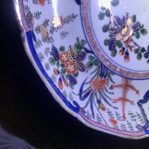 Een Chinese famille verte schotel voor de Japanse markt, Kangxi — foto 5