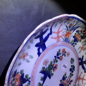 Een Chinese famille verte schotel voor de Japanse markt, Kangxi — foto 8