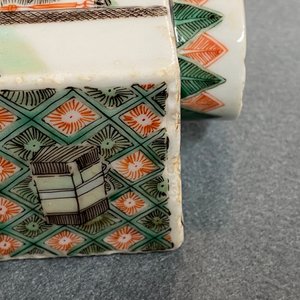 Een Chinese famille verte theebus, Kangxi — foto 14
