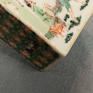 Een Chinese famille verte theebus, Kangxi — foto 21