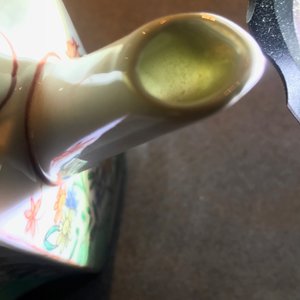 Een Chinese famille verte theepot met deksel, Kangxi — foto 15