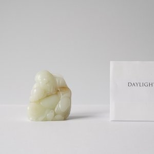 Een Chinese figuur van Li Taipo in witte jade, Kangxi/Yongzheng — foto 12