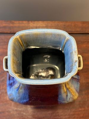 Een Chinese flambé-geglazuurde 'hu' vaas, Qianlong merk en mogelijk periode — foto 5