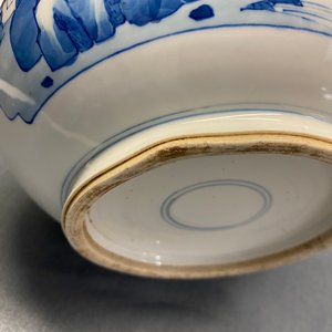 Een Chinese flesvormige blauw-witte vaas, Kangxi — foto 11