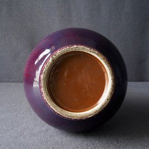 Een Chinese flesvormige flambé vaas, Qianlong — foto 11