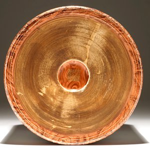 Een Chinese grisaille en faux bois penseelpot, Qianlong merk, 20e eeuw — foto 5