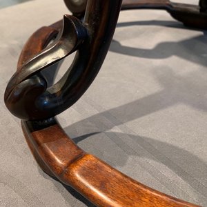 Een Chinese houten sokkel, 19/20e eeuw — foto 21