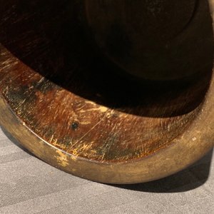 Een Chinese huanghuali houten penselenbeker, 18/19e eeuw — foto 12