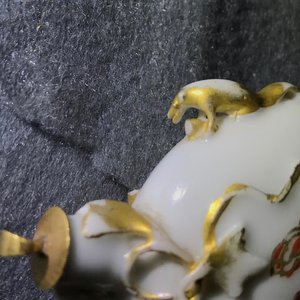 Een Chinese ijzerrode en vergulde snuiffles, Yongzheng/Qianlong — foto 13
