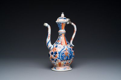 Een Chinese Imari-stijl 'aftaba' kan voor de islamitische markt, Kangxi