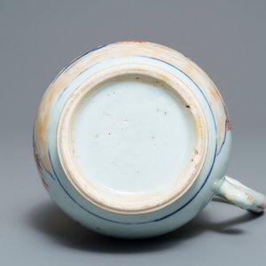 Een Chinese Imari-stijl dekselkan, Kangxi/Qianlong — foto 6