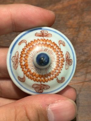 Een Chinese Imari-stijl miniatuur theepot, Kangxi — foto 15