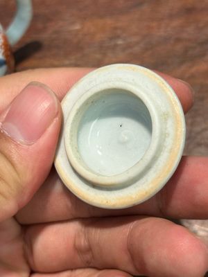 Een Chinese Imari-stijl miniatuur theepot, Kangxi — foto 16