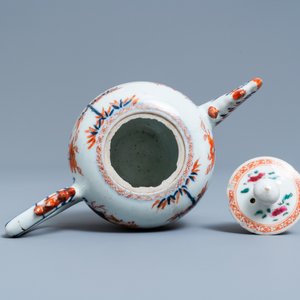 Een Chinese Imari-stijl theepot, Kangxi — foto 6