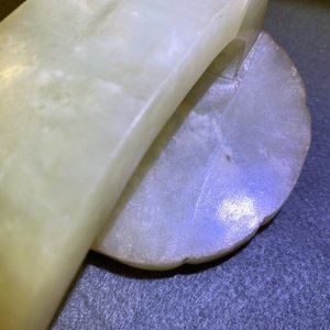Een Chinese ingelegde hardstenen ruyi scepter, 19/20e eeuw — foto 31