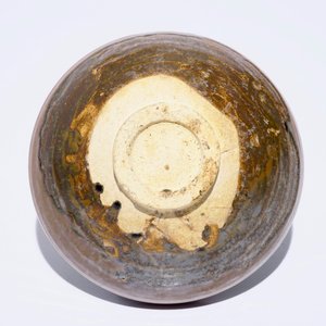 Een Chinese Jian kom met zwart en bruin gespat glazuur, Song — foto 3