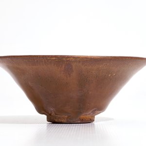 Een Chinese Jian theekom met roodbruin glazuur, Song — foto 4