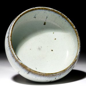 Een Chinese kom met jun-type glazuur, 19/20e eeuw — foto 6