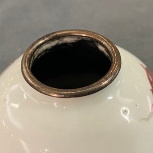 Een Chinese koperrode penselenwasser met een draak, 18/19e eeuw — foto 11