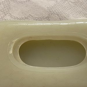 Een Chinese licht celadon jade penselenwasser in de vorm van een schildpad, 18/19e eeuw — foto 20