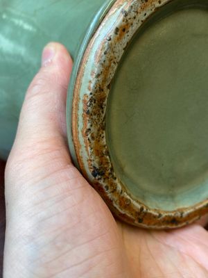 Een Chinese Longquan celadon 'meiping' vaas, Ming — foto 17