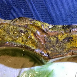 Een Chinese lotusvormige schotel met sancai glazuur, Liao — foto 4