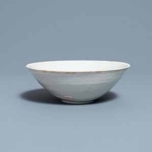 Een Chinese luanbai kom met vissen, Song/Yuan — foto 2