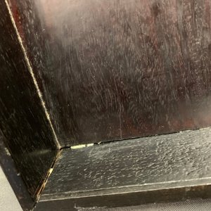 Een Chinese met zeepsteen ingelegde houten dekseldoos, 19/20e eeuw — foto 20