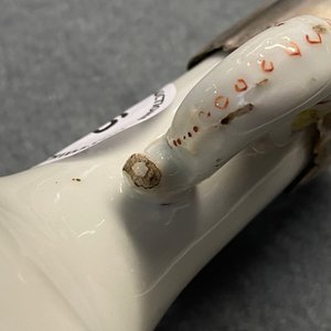 Een Chinese met zilver gemonteerde vaas met ijzerrood decor van een draak en een feniks, Kangxi — foto 14