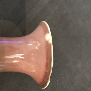 Een Chinese monochrome leverrode flambé vaas, Kangxi — foto 10