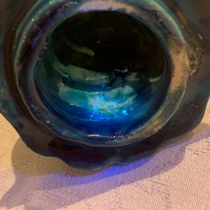 Een Chinese monochrome turquoise geglazuurde 'luduan' wierookbrander, 19e eeuw — foto 13