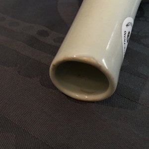 Een Chinese monochroom witte anhua-gedecoreerde vaas met draak, 18/19e eeuw — foto 13