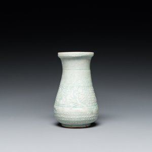 Een Chinese peervormige qingbai vaas, Song/Jin — foto 4