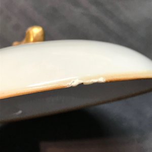 Een Chinese qianjiang cai dekselkom, Qianlong merk, 19/20e eeuw — foto 11