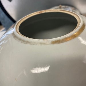 Een Chinese qianjiang cai dekselpot en een dekselkom, 19/20e eeuw — foto 11