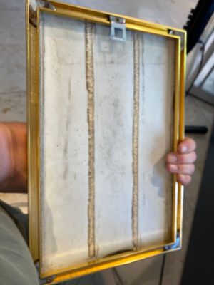 Een Chinese qianjiang cai plaquette met een berglandschap, 19e eeuw — foto 5