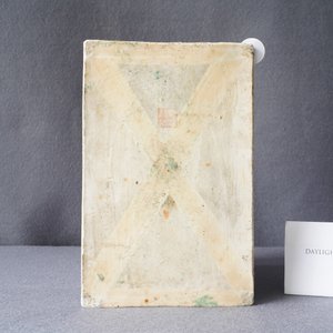 Een Chinese qianjiang cai plaquette, zegelmerk, 19/20e eeuw — foto 5
