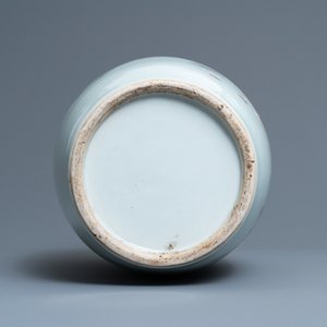 Een Chinese qianjiang cai vaas, 19e eeuw — foto 6