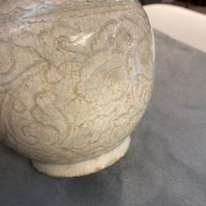 Een Chinese qingbai vaas met onderglazuur decor, Song — foto 12