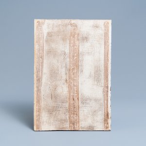 Een Chinese rechthoekige qianjiang cai plaquette, Republiek — foto 2