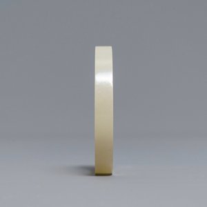 Een Chinese ring met inscriptie in witte jade, 19/20e eeuw — foto 3