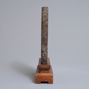 Een Chinese stenen tablet met inscriptie, Qing of vroeger — foto 5