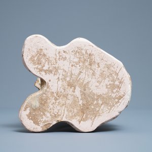 Een Chinese stro-glazuur aardewerken 'aardgeest', Sui (581-617) — foto 7