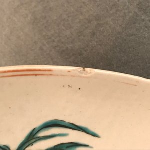 Een Chinese Swatow schotel met een hert, Ming — foto 3