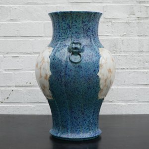 Een Chinese vaas in robin's egg en faux marbre glazuur, Qianlong gemerkt, 20e eeuw — foto 9